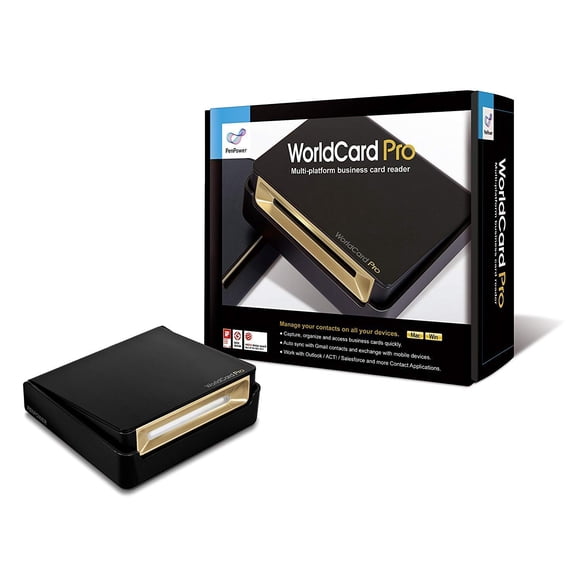 Escáner de tarjetas de presentación PenPower WorldCard Pro (Win/Mac)