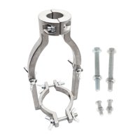 Magideal - Soporte De Fijación De Adaptación De Broca De Perforación De Agujeros Cuadrados, Profesional, Diámetro De La Abrazadera De 38 Mm A 55 Mm Resistente Pa Plata Con 4X Partes