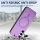 thumbnail image 2 of Magnetic Slim Case for Samsung Galaxy A35 with Camera Guard & Anti-Scratch Back Purple, 2 of 5