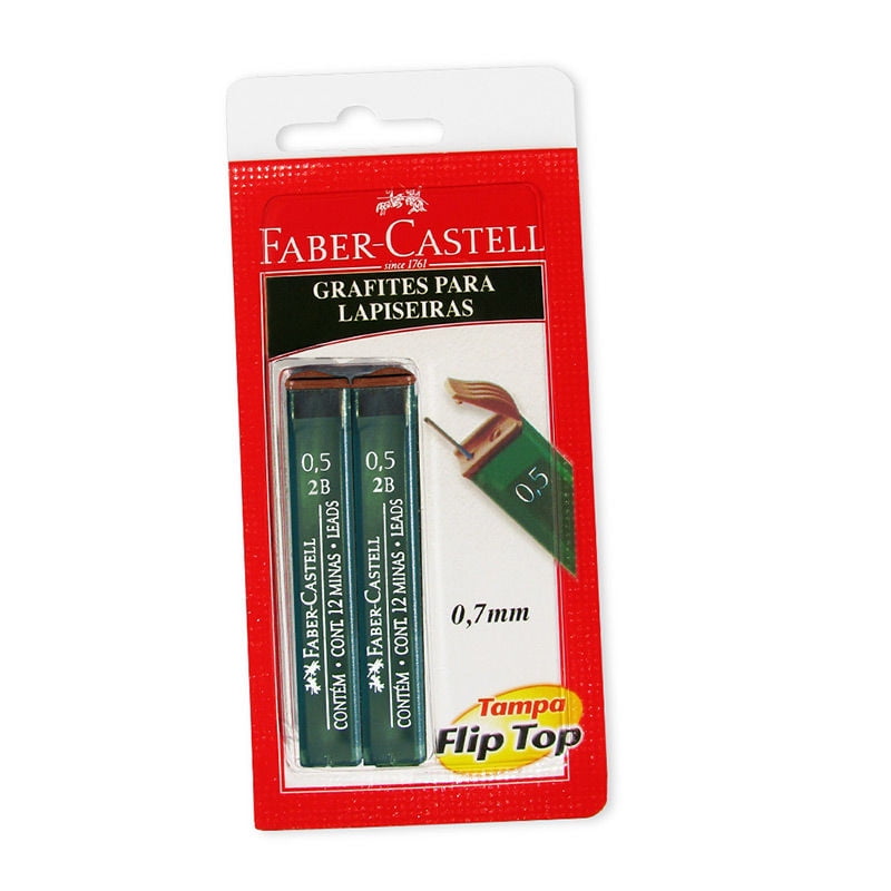 Tubo De Minas 0,5 2b 2 Un 1 Un Faber-Castell