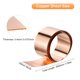 thumbnail image 2 of Hoja de Cobre Rojo Uxcell 1 Rollo Tira de Cobre Puro Lámina de Metal de Cobre 3500mm x 150mm x 0.4mm, 2 of 6