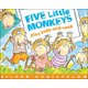 thumbnail image 1 of Libro Turtleback Cinco Monitos Juegan al Escondite, 1 of 1