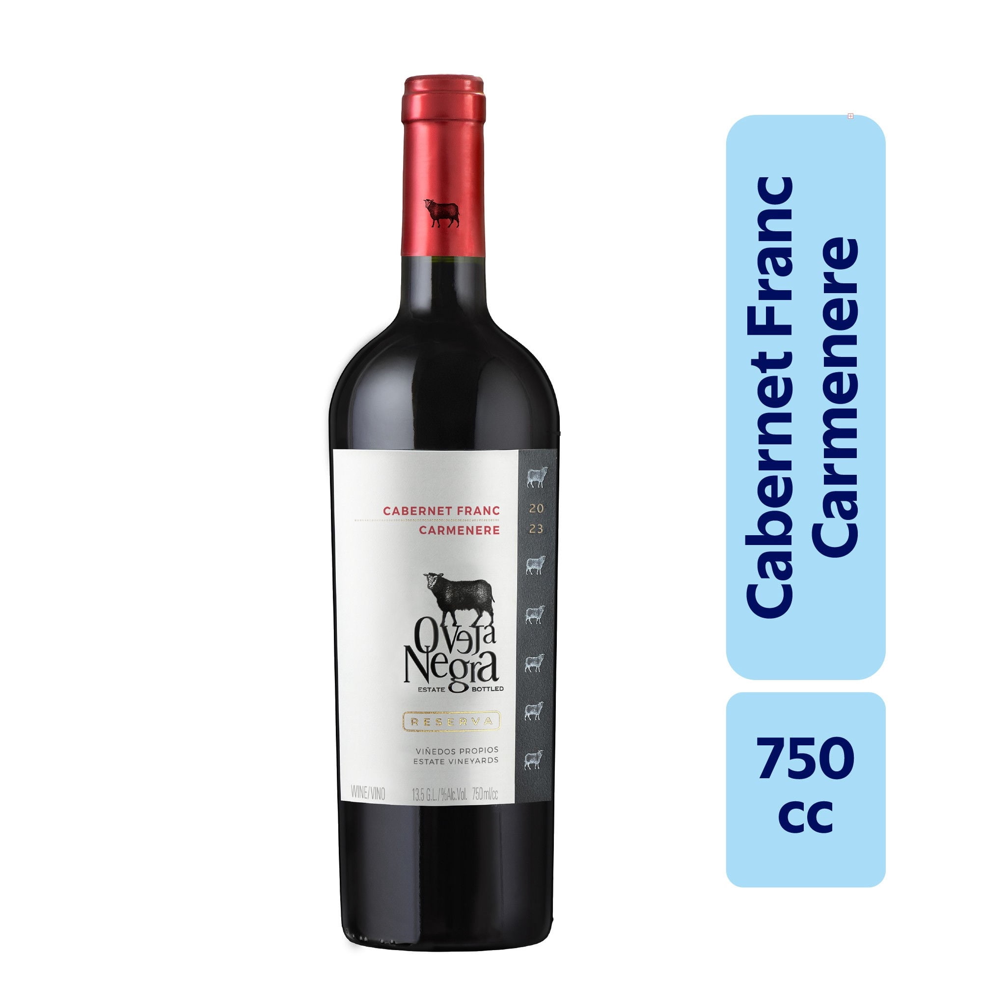 Vino Cabernet Franc Botella 750 ml Oveja Negra