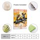 thumbnail image 2 of Cobra Kai Cuadro decorativo colgante - Arte de pared - Póster enmarcado - Decoración de pared - Regalos para familia, amigos y aficionados 40*60 cm, 2 of 6