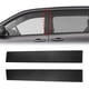 thumbnail image 1 of Un juego de molduras exteriores del pilar B del escudo del parabrisas delantero, molduras de puerta para el lado del conductor y del pasajero, compatibles con Chrysler Town and Country 2008-2016, Dodg, 1 of 7