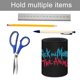thumbnail image 5 of Rick y Morty el Anime-theme Cylinder Pen Holder Pencil Organizer with Flannel Lining PVC Leather Material Cardboard Base for study work 10*8CM, 5 of 6
