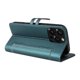 thumbnail image 2 of Premium Wallet Case for iPhone 15 Pro with Card Slots & Kickstand, Flip Cover Green, 2 of 6
