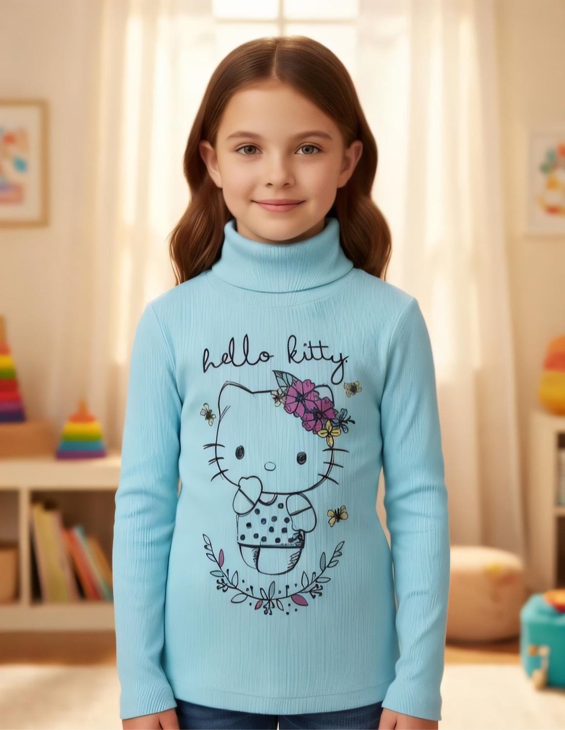 Beatle Niña Hello Kitty Turquesa 4