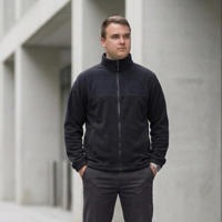 T-World - Micropolar Térmico Hombre Practical Line Trabajo Invierno - Negro Talla Xl