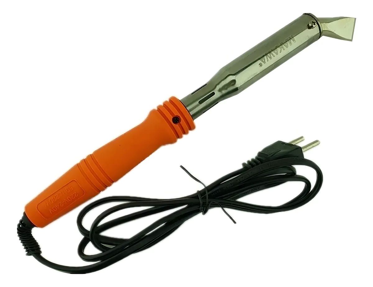 Metalfer - Cautín Soldador Lápiz 150W Makawa Punta Hacha Modelo Mk 0379