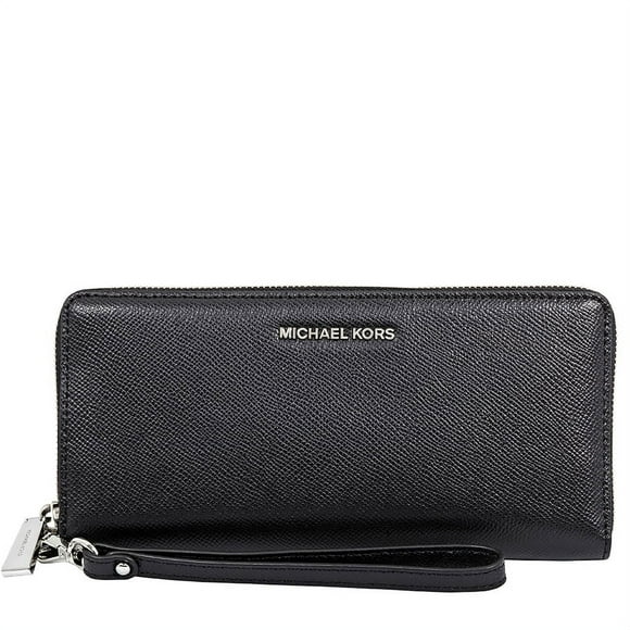 Billetera Jet Set Travel Michael Kors Cartera Continental de Piel - Negro