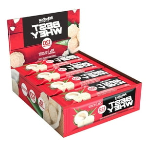 Box De 12 Barras Best Whey 10G Chocolate Coconut - Atlhetica