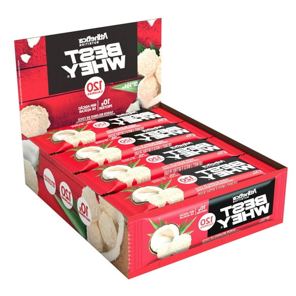 Box De 12 Barras Best Whey 10g Chocolate Coconut