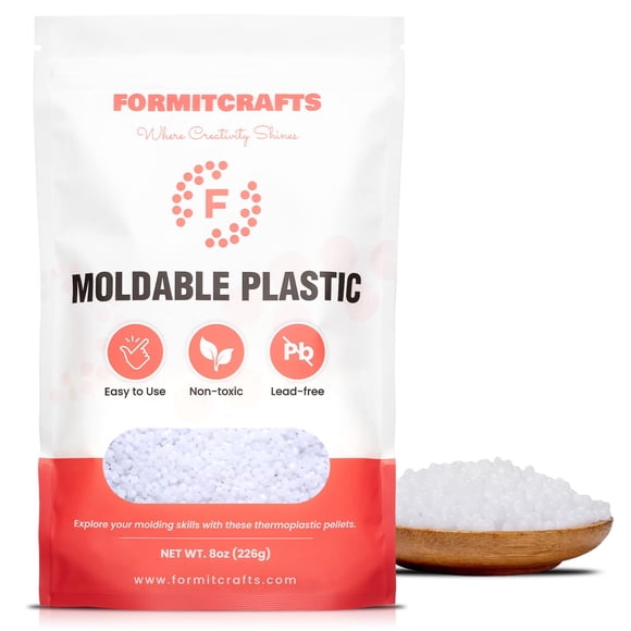 Perlas Termoplásticas Formit Crafts 226 g – Pellets Moldeables