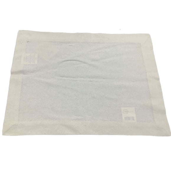 Individual Lino 35x48 Cm Set 2 Blanco 100% Lino