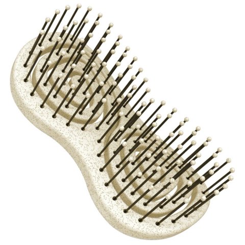 Lookwell - Cepillo De Pelo Portatil Masajeador Desenredante Ecologico Portable