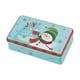 thumbnail image 1 of Caja De Hojalata Navide?a, Caja De Regalo, Lindo Estuche Para Recuerdo De Fiesta Navide?a, Mu?eco De Nieve Festivo, 1 of 3