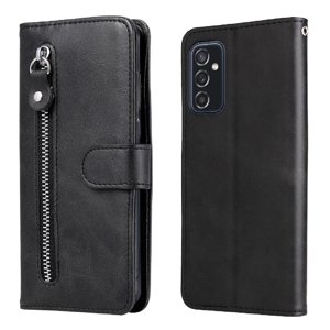 Gangxun - Funda Con Cremallera Para Samsung Galaxy M52 5G, Carcasa Cartera De Cuero Pu Con Soporte Y Tarjetero