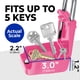 thumbnail image 4 of Caja para llaves Lion Locks 1500 Code Outdoor con capacidad para 5 llaves, color rosa, 4 of 8