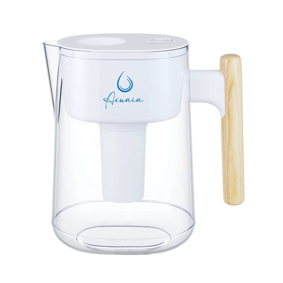 Jarra De Agua Acuaia 2,4l Bled Con Filtro Clasico Tipo Brita Blanco