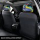 thumbnail image 3 of Batwheels Funda Protectora Universal Para Reposacabezas De Coche Funda Elástica Para Reposacabezas De Asiento De Auto Funda De Tela Antipolvo Accesorios De Interior 2 Piezas, 3 of 6