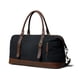 thumbnail image 1 of Bolso Sharo Classic Leather Weekender Duffle Lona Negra y Cuero Marrón, 1 of 6