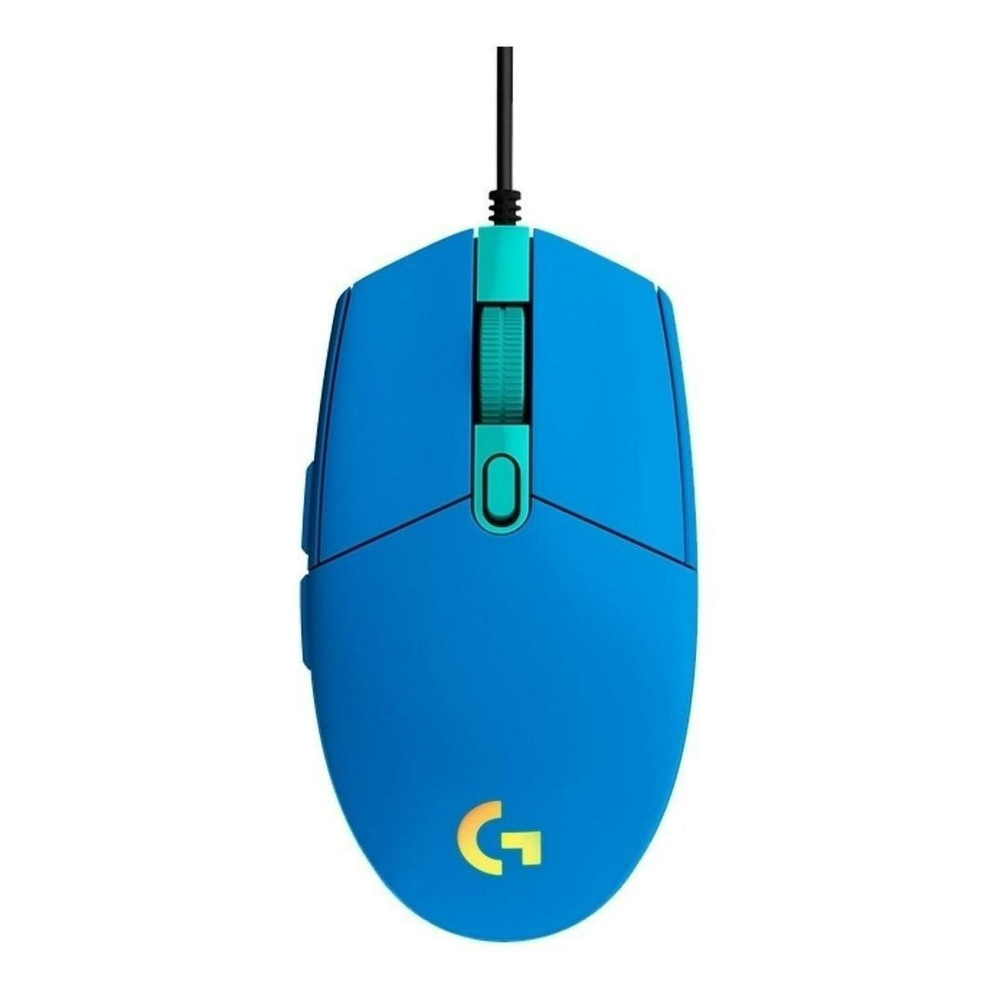 Mouse De Juego Logitech G Series Lightsync G203 Azul Azul