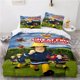 thumbnail image 1 of Cartoon Fireman Sam Bedding Set Duvet Cover with Pillowcase Double Bedclothes, 1 of 5