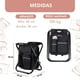 thumbnail image 2 of Silla Mochila Para Camping Negra, 2 of 7