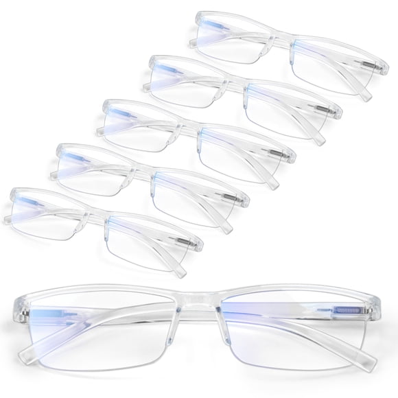 Gafas de lectura Gaoye Executive Style 4.0 para hombre, paquete de 6 unidades TR90