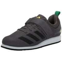 Zapatos Adidas Powerlift 5 Unisex Para Adultos, Color Carbón, Negro Y Blanco