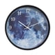 thumbnail image 1 of Reloj De Pared Luminoso 12 Pulgadas Redondo Decorativo Reloj De Dormitorio Regalos Negro, 1 of 5