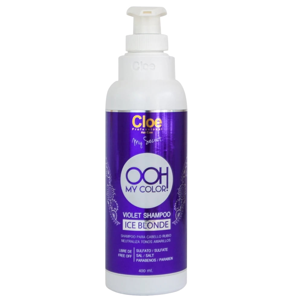 Cloe Professional - Shampoo Ooh My Color Violet Ice Blonde 400ml