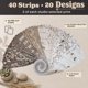 thumbnail image 3 of Agujas de Tela QUILT STUDIO 2,5x112 cm 40 tiras Desert Dusk, 3 of 8