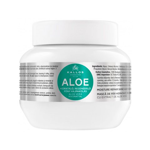 Kallos - - Máscara Aloe Para Cabellos Deshidratados Y Debil 275Ml