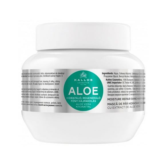 - Máscara Aloe Para Cabellos Deshidratados Y Debil 275ml