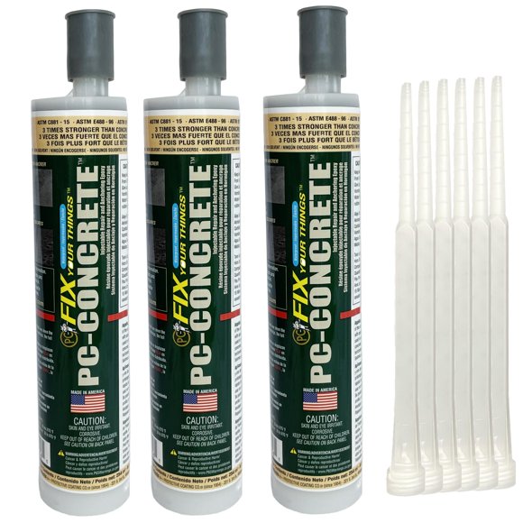 Pasta adhesiva epoxídica PC-Concrete para anclaje y reparación