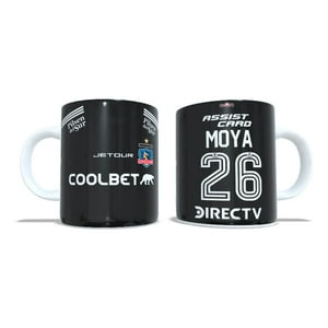 Arumistorechile - Tazon Taza + Porta Vaso Colocolo 2024 Negra - Matías Moya
