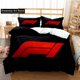 thumbnail image 1 of Fashion F-Formula Racing Bedding Set Boys Girls Duvet Cover Pillowcase Bed Set Adult Bedroom, 1 of 5