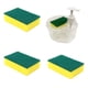 thumbnail image 4 of Dispensador De Jabón De Cocina Y 4 Esponjas Para Lavavajillas Para Encimera De Baño Redonda, 4 of 5
