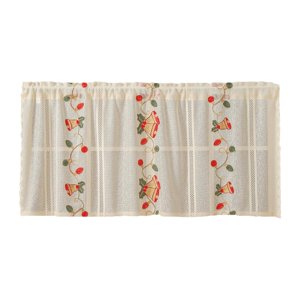 Magideal - Mantel Navideño, Cubiertas Navideñas Para Mesa Navideña, Decoración Navideña Decorativa Con Estampado De Campana, Decoración Navideña Para Decoración 140X200Cm