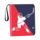 thumbnail image 1 of Álbum De Almacenamiento Para Coleccionistas, 3 Anillas, Protectores Para Tarjeteros, álbumes Para Tarjetas De Juego, Rojo Y Azul, 1 of 3