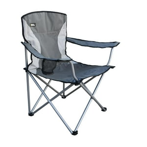 National Geographic - Silla Plegable Camping Acolchada Denver Gris Natgeo