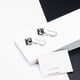 thumbnail image 2 of Aros Cristina Plata Italiana 925 y Cristal Genuino Silver Night, 2 of 4