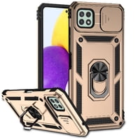 Estuche Gangxun Para Samsung Galaxy A22 5G, Soporte Giratorio 360°, Estilo Mecánico Y Magnético