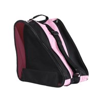 Ioensy - Bolsa Para Patines, Bolsa Para Patinaje Sobre Hielo Portátil Transpirable, Bolsa Para Zapatos De Patinaje, Color Rosa