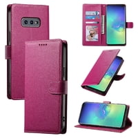 Funda Para Foxdock Samsung Galaxy S10E– Cuero Premium, 3 Ranuras Para Tarjetas, Protección Contra Impactos
