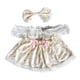 thumbnail image 2 of Traje De Vestir Para Muñecas, Accesorios De Disfraz Para Muñecas De 38cm, Regalos De Cumpleaños, Blanco, 2 of 3
