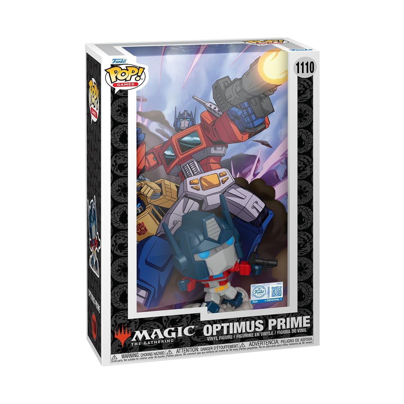 Figura De Vinilo Funko Pop Optimus Prime Transformers Magic