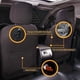 thumbnail image 5 of Fundas Para Asientos De Coche Fibra De Carbono Malla De Aire Color Rojo, 5 of 9